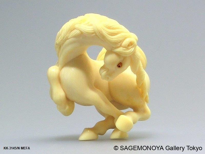 『人魚』 根付 　　（提げ物 /緒締め /帯留め /Netsuke） Ojime｜SAGEMONOYA